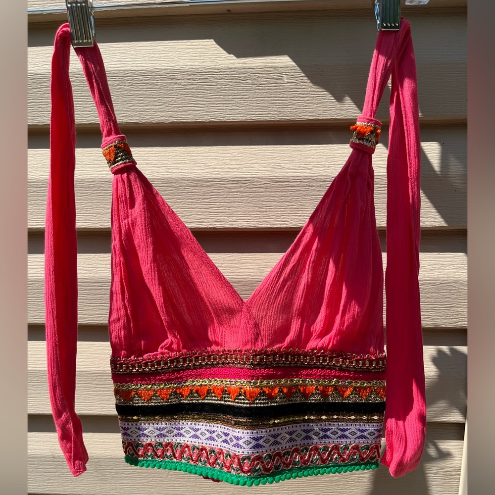 Boho Festival Crop Top